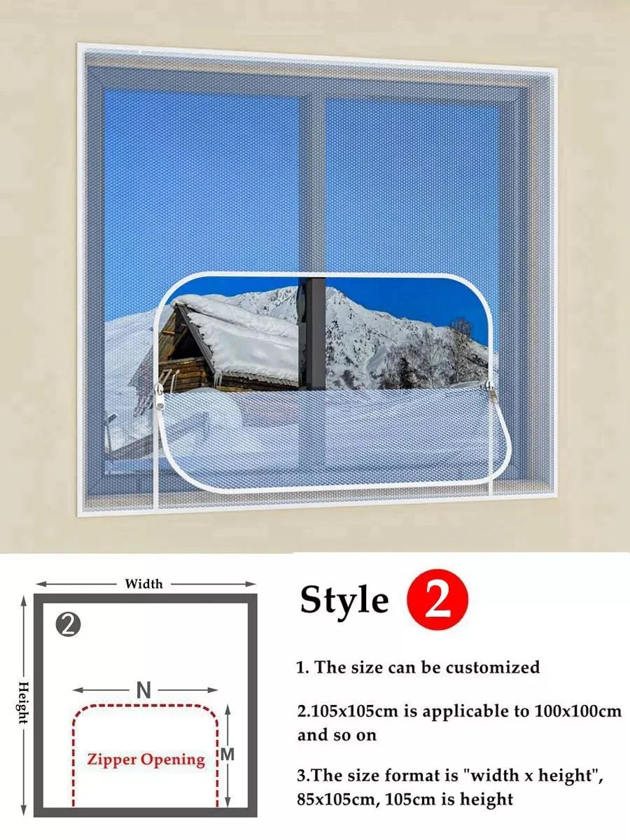Window Insulation Film Double-Layer Transparent Draft-Reducing
