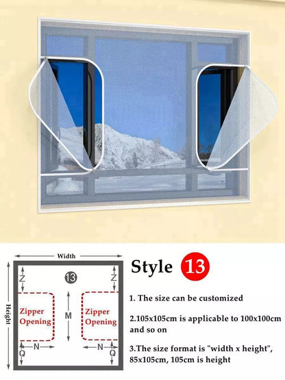 Window Insulation Film Double-Layer Transparent Draft-Reducing