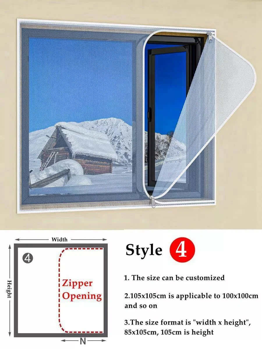 Window Insulation Film Double-Layer Transparent Draft-Reducing
