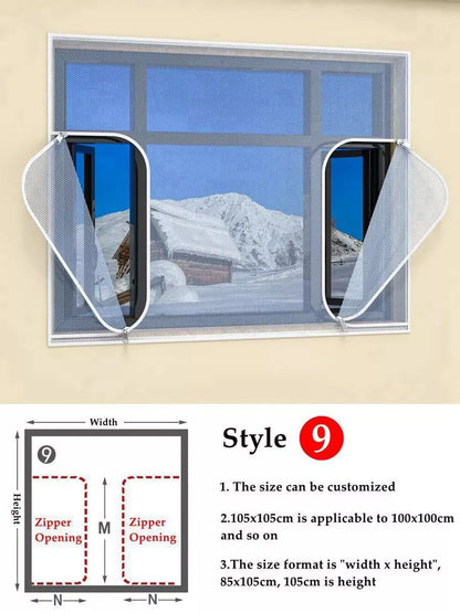 Window Insulation Film Double-Layer Transparent Draft-Reducing