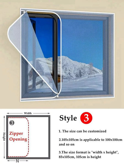 Window Insulation Film Double-Layer Transparent Draft-Reducing