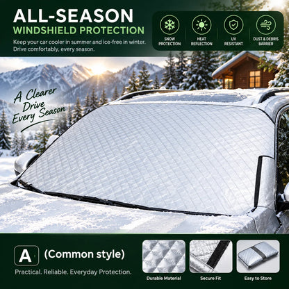 Windshield Cover Magnetic Aluminum Film All-Season