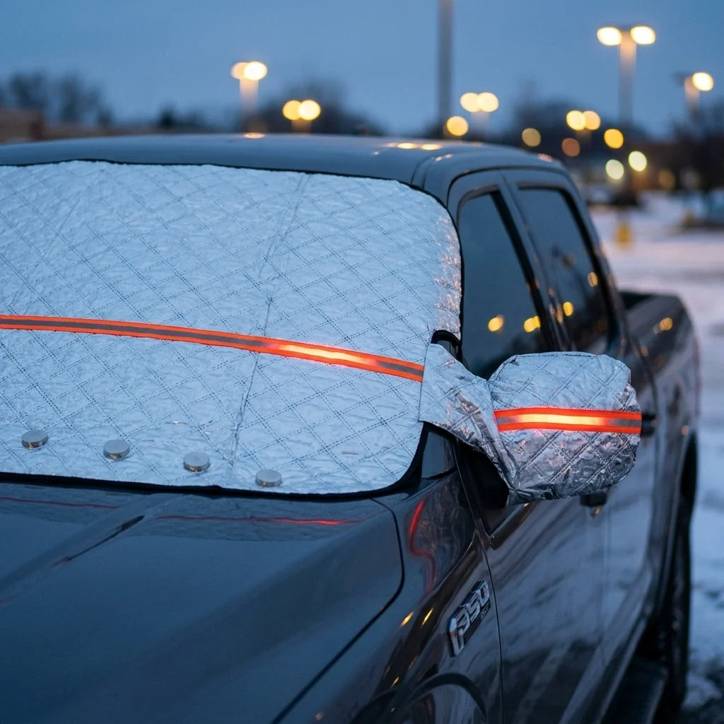 Windshield Cover Magnetic Aluminum Film All-Season