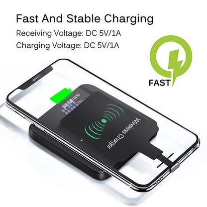 Wireless Charging Receiver Qi & A4WP Compatible Slim Design