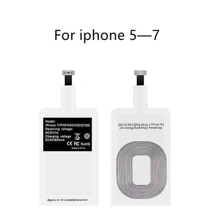 Wireless Charging Receiver Qi & A4WP Compatible Slim Design