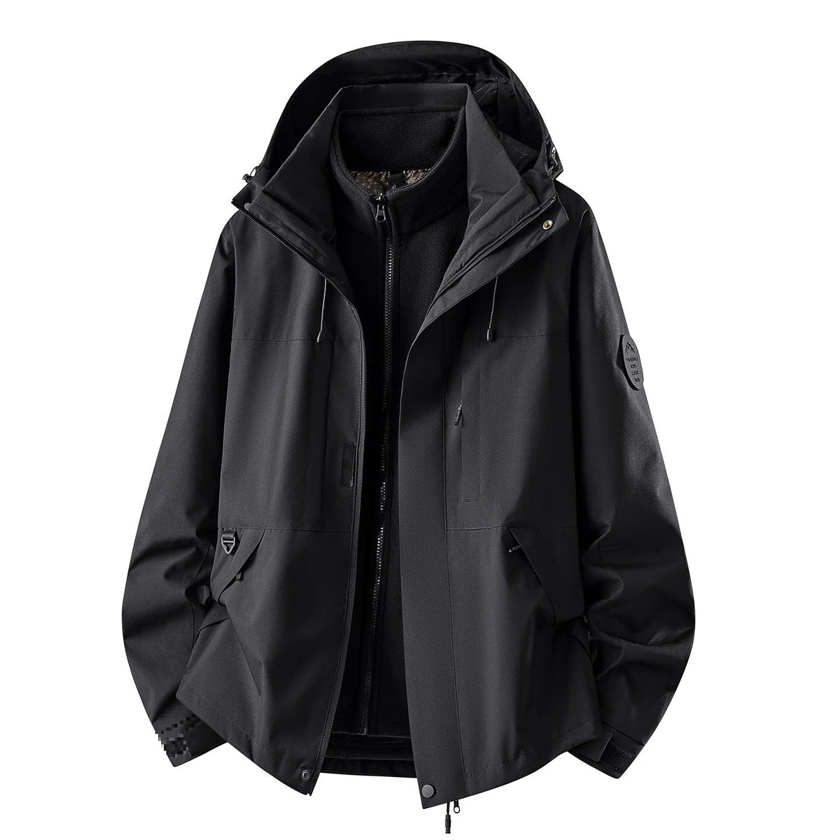 Women's 3-In-1 Jacket Waterproof Detachable Fleece Lining