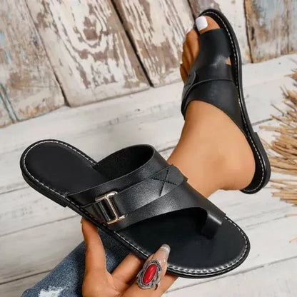Women's Sandals Triple Support Full-Grain Leather