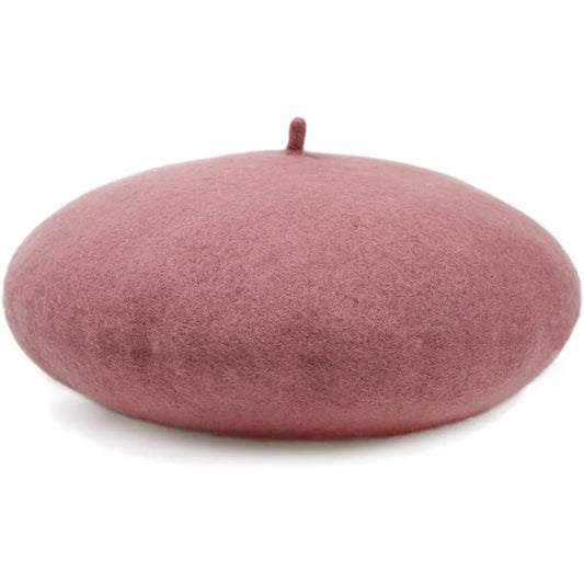 Wool Beret Soft Breathable Stretch Fit