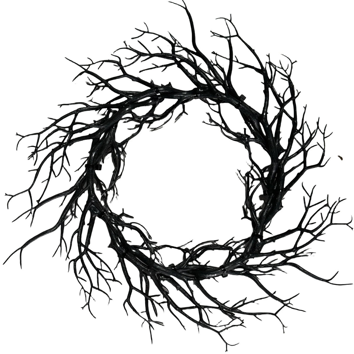 Wreath Artificial Branches Rustic Halloween Decor