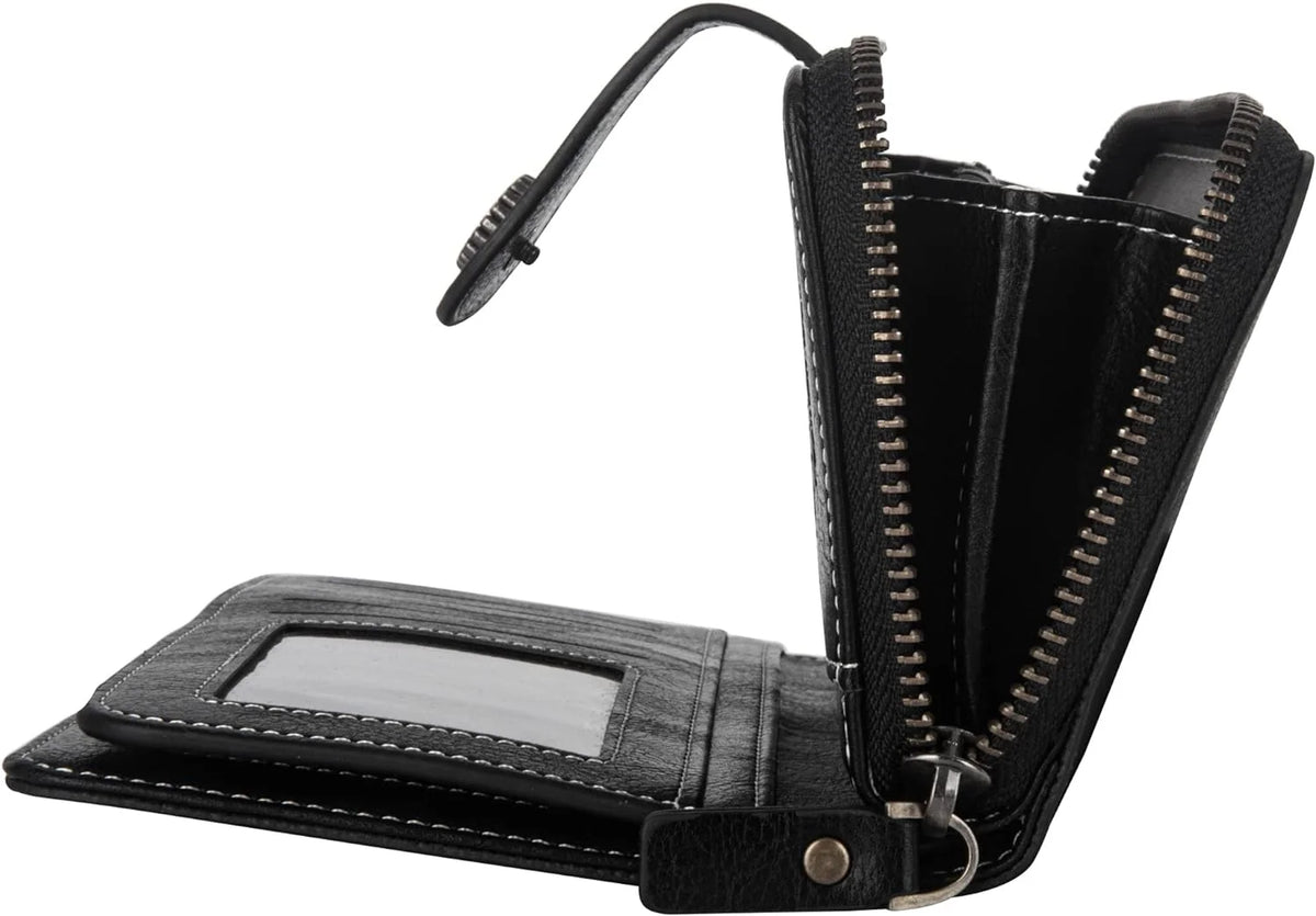Wrist Wallet RFID-Blocking PU Leather Multiple Card Slots