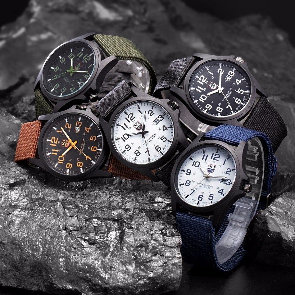 Wristwatch Shock-Resistant Illuminated Dial Splash-Resistant
