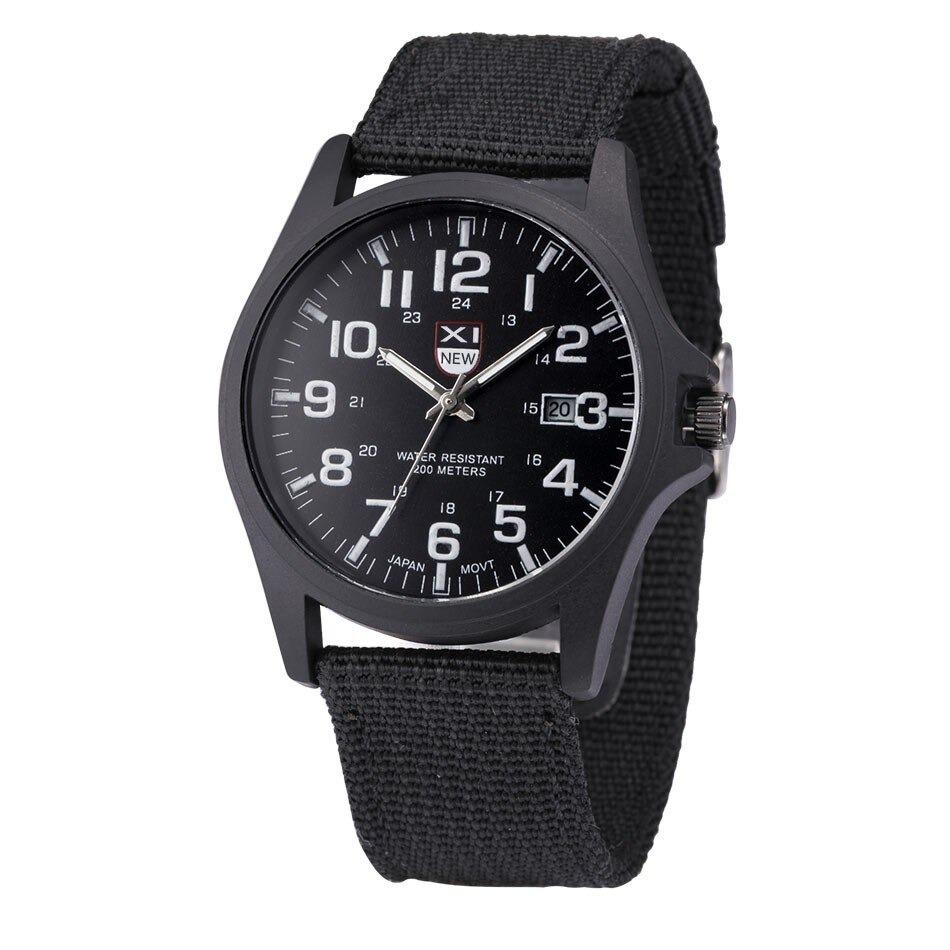 Wristwatch Shock-Resistant Illuminated Dial Splash-Resistant