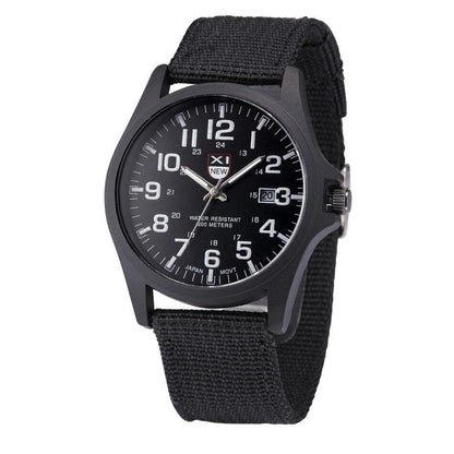 Wristwatch Shock-Resistant Illuminated Dial Splash-Resistant