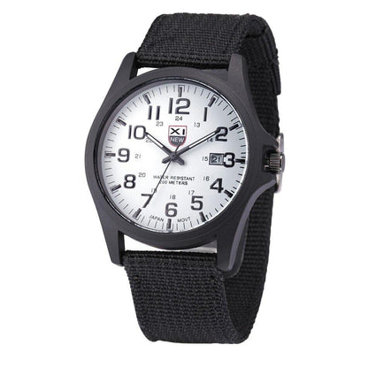Wristwatch Shock-Resistant Illuminated Dial Splash-Resistant