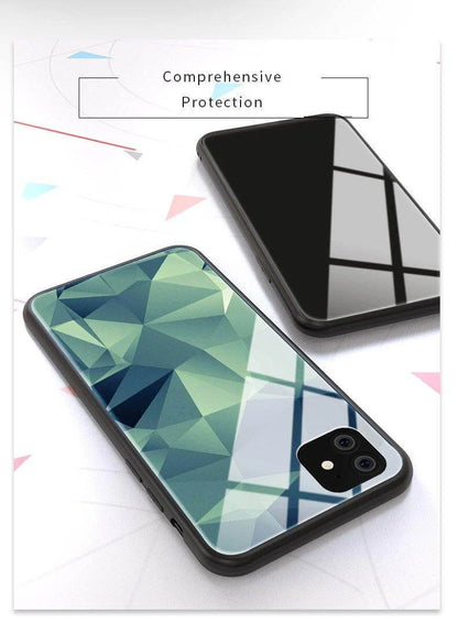 iPhone Case Tempered Glass Scratch-Resistant Wireless Charging-Compatible